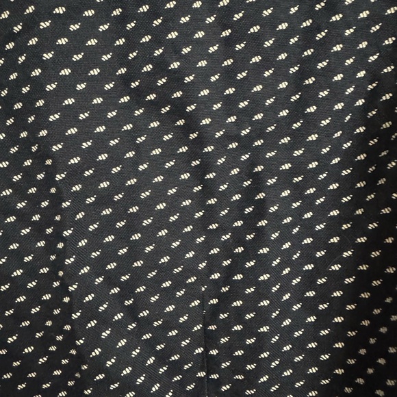 NWT men’s Zara LS navy and white patterned button down. Size M - Picture 2 of 5